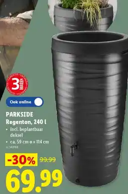 Lidl Parkside Regenton, 240 aanbieding