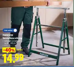Lidl Parkside Verstelbare schraag aanbieding