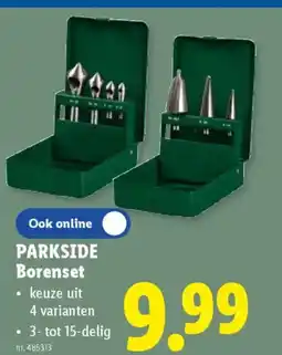 Lidl Parkside borenset aanbieding