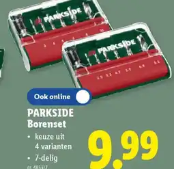 Lidl Parkside Borenset aanbieding
