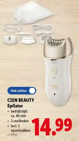 Lidl Cien beauty Epilator aanbieding