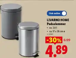 Lidl Livarno home Pedaalemmer aanbieding