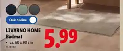 Lidl Livarno home Badmat aanbieding