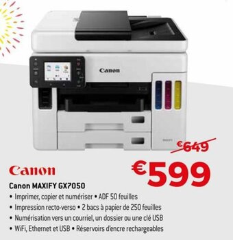 Exellent Canon MAXIFY GX7050 aanbieding