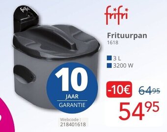 Eldi Frituurpan aanbieding