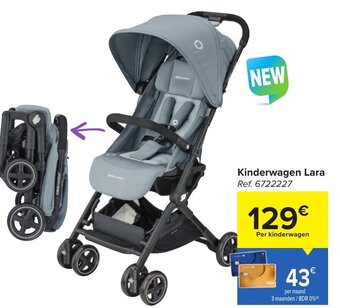 Carrefour Kinderwagen Lara aanbieding