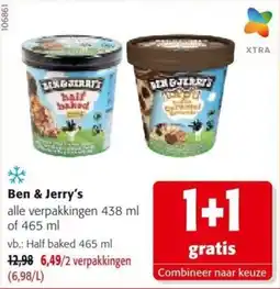 Colruyt Ben & Jerry's aanbieding