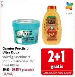 Colruyt Garnier Fructis of Ultra Doux aanbieding