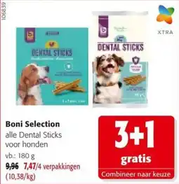 Colruyt Boni Selection alle Dental Sticks voor honden aanbieding