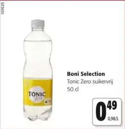 Colruyt Boni Selection Tonic Zero Suikervrij aanbieding