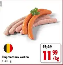 Colruyt Chipolatamix varken aanbieding