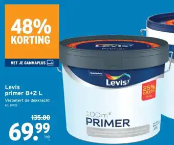 GAMMA Levis primer aanbieding