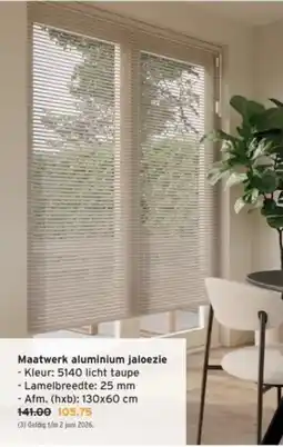 GAMMA Maatwerk Aluminium Jaloezie aanbieding