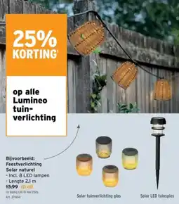 GAMMA Lumineo tuinverlichting aanbieding