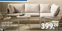 GAMMA Loungeset Pippa aanbieding