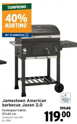 GAMMA Jamestown American barbecue Jaxon 2.0 aanbieding
