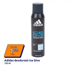 Action Adidas deodorant Ice Dive aanbieding