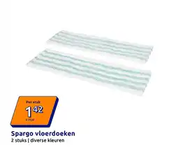 Action Spargo vloerdoeken aanbieding