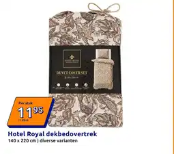Action Hotel Royal dekbedovertrek aanbieding