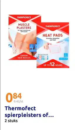 Action Thermofect warmtepleisters aanbieding