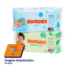 Action Huggies babydoekjes aanbieding