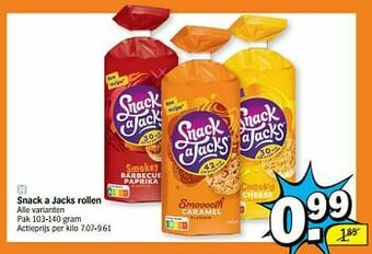 Albert Heijn Snack a jacks rollen aanbieding