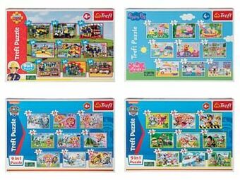 Lidl Trefl 9-in-1 puzzel aanbieding