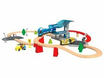 Lidl PLAYTIVE® Houten spoorweg City Express aanbieding