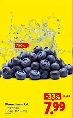 Lidl Blauwe bessen XXL aanbieding