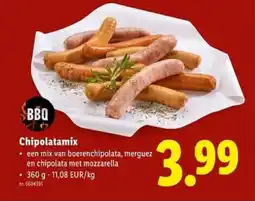 Lidl BBQ Chipolatamix aanbieding