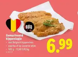 Lidl BBQ Gemarineerd kippenlapje aanbieding