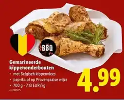 Lidl BBQ Gemarineerde kippenonderbouten aanbieding
