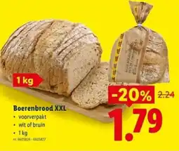 Lidl Boerenbrood XXL aanbieding