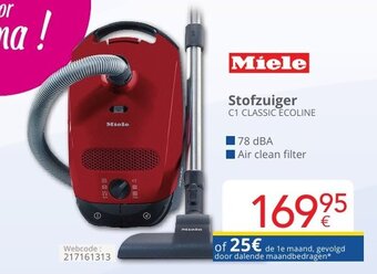 Eldi Miele Stofzuiger aanbieding