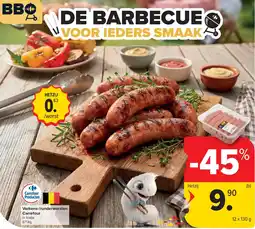 Carrefour Market Varkens-/runderworsten carrefour aanbieding