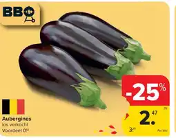 Carrefour Market Aubergines aanbieding