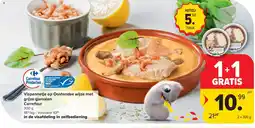 Carrefour Market Vispannetje op Oostendse wijze met grijze garnalen Carrefour aanbieding