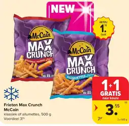 Carrefour Market Frieten Max Crunch McCain aanbieding