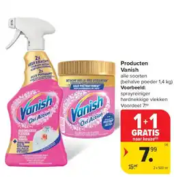 Carrefour Market Producten Vanish aanbieding