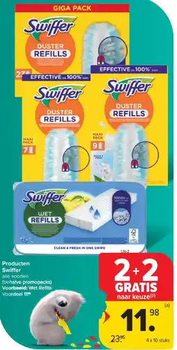 Carrefour Market Producten Swiffer aanbieding