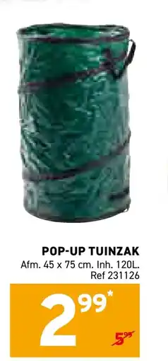 Trafic Pop-up tuinzak aanbieding