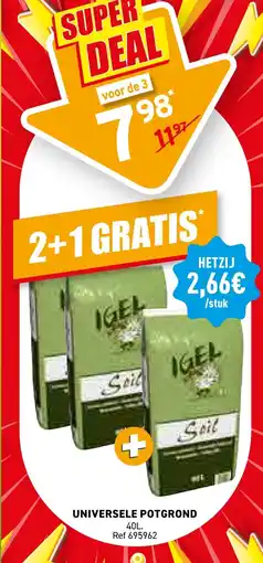 Trafic Universele potgrond aanbieding