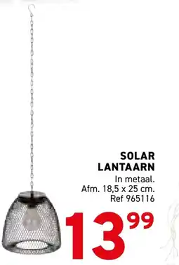 Trafic Solar lantaarn aanbieding