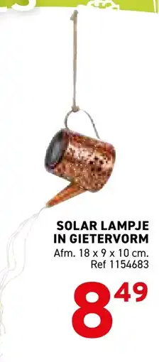 Trafic Solar lampje in gietervorm aanbieding