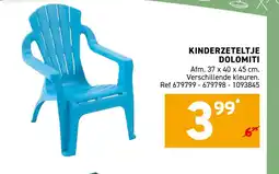 Trafic Kinderzeteltje dolomiti aanbieding