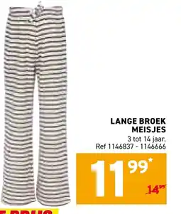 Trafic Lange broek meisjes aanbieding
