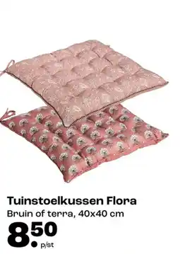 Kwantum Tuinstoelkussen Flora aanbieding