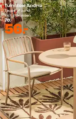Kwantum Tuinstoel Andria aanbieding