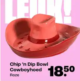Kwantum Chip 'n Dip Bowl Cowboyhoed aanbieding