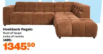 Kwantum Hoekbank Regalo aanbieding